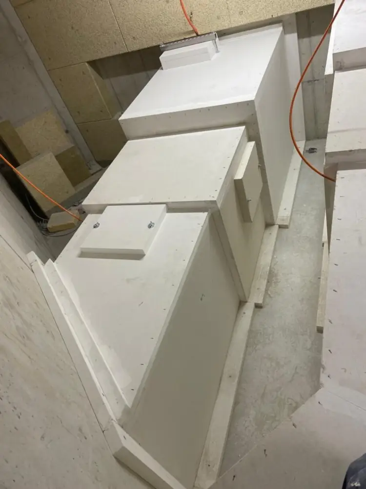 Beispiel von Brandschutz/Dämmungs-Projekten der EOOS GmbH